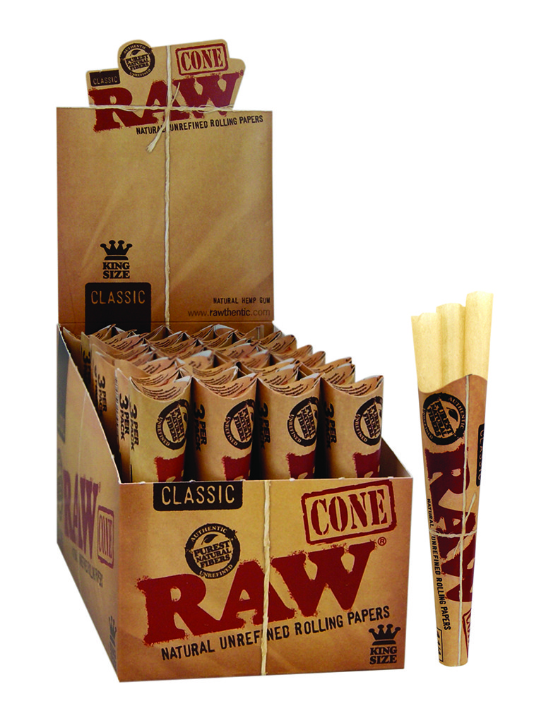Raw Kingsize Cone 3 pack