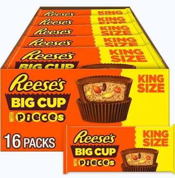 Reese's Big Cup Pieces 16 ct king 
