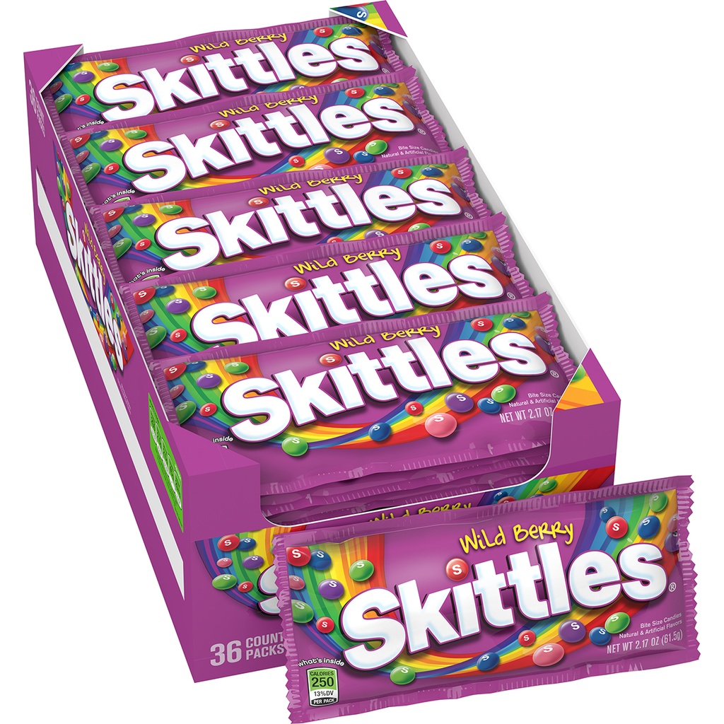Skittles Wild Berry Candy  (36 Packs)