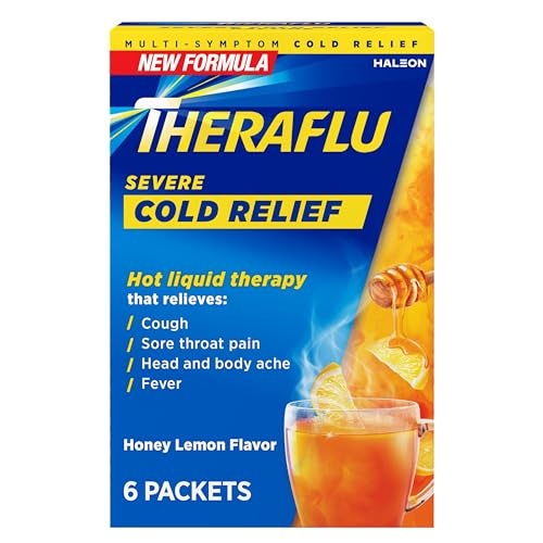 Theraflu Multi-Symptom  Daytime Honey Lemon 3ct
