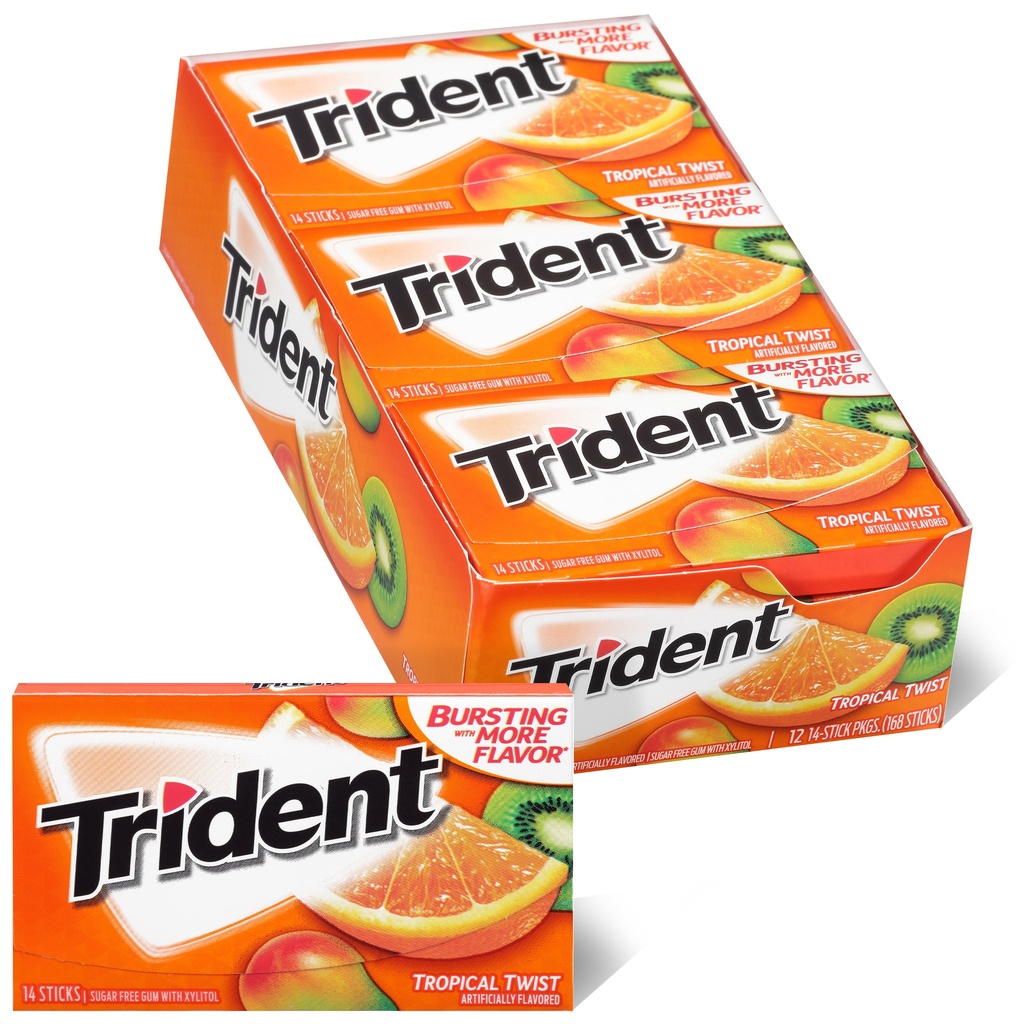 Trident Tropical 12 Packs 