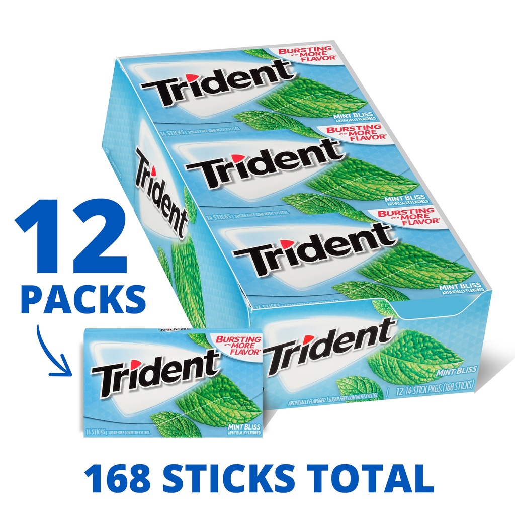 Trident minty sweet 12ct
