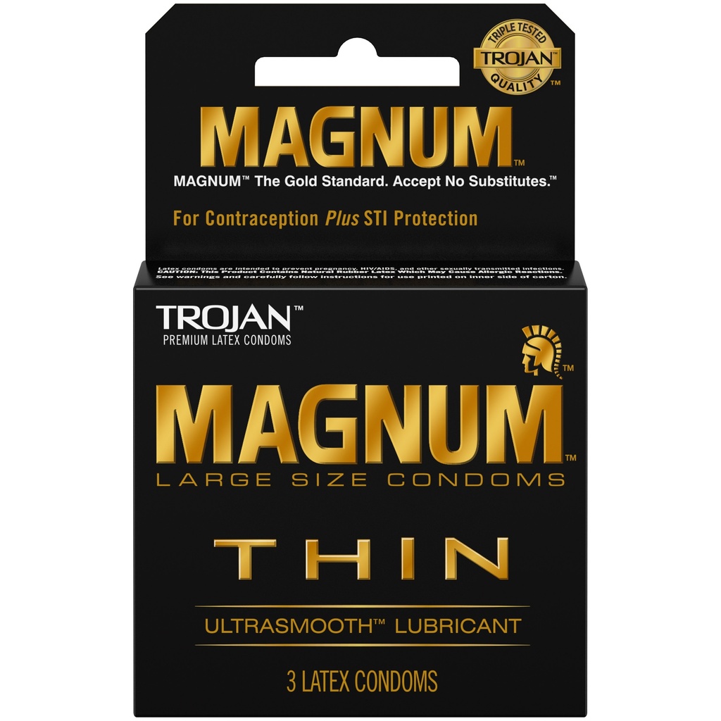 Trojan Magnum Thin Condoms 6CT