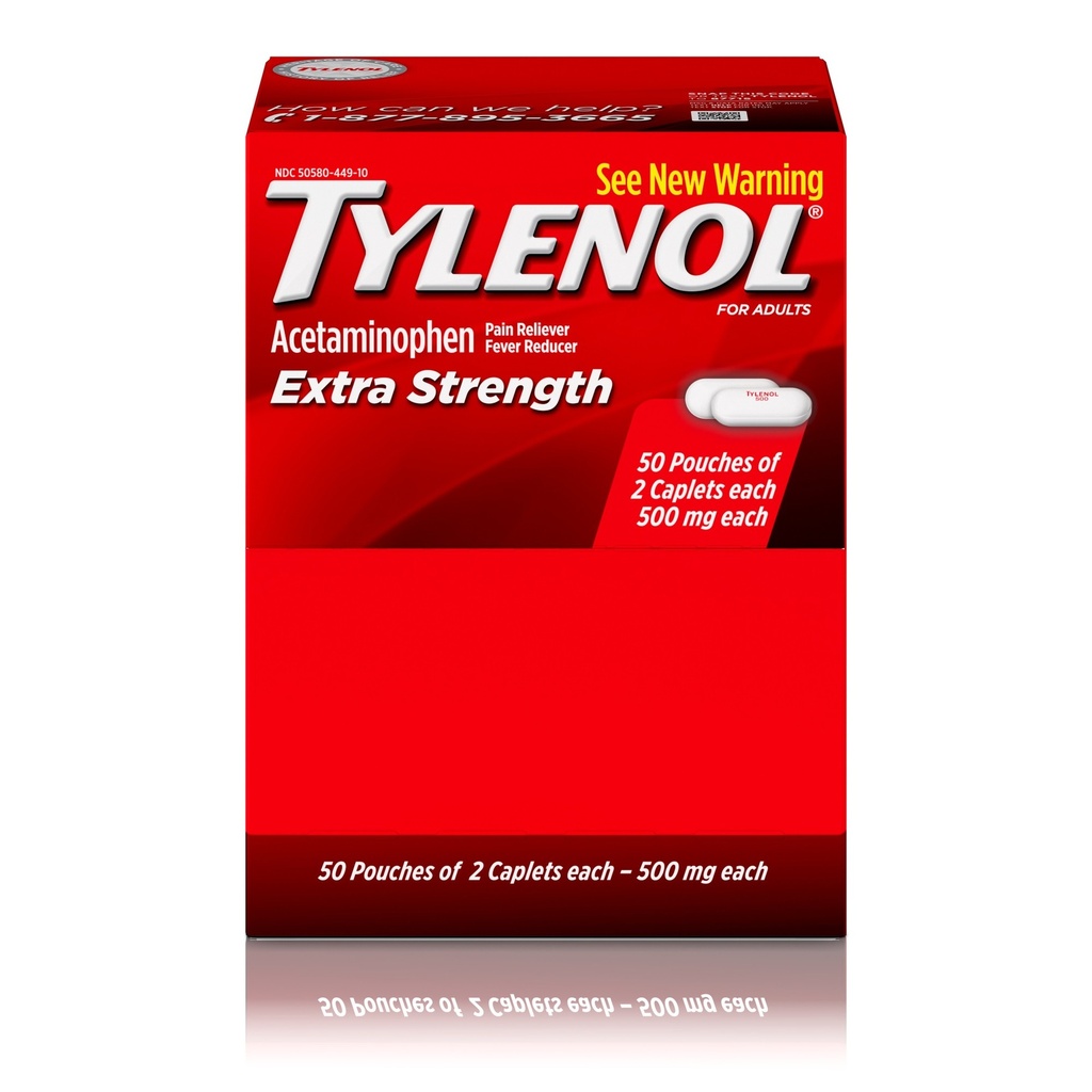 Tylenol Extra Strength 50ct
