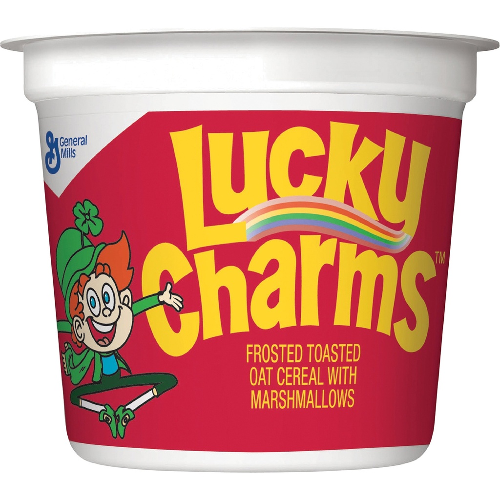  Lucky Charms Cereal Single-Serve 1.3 Oz Cup