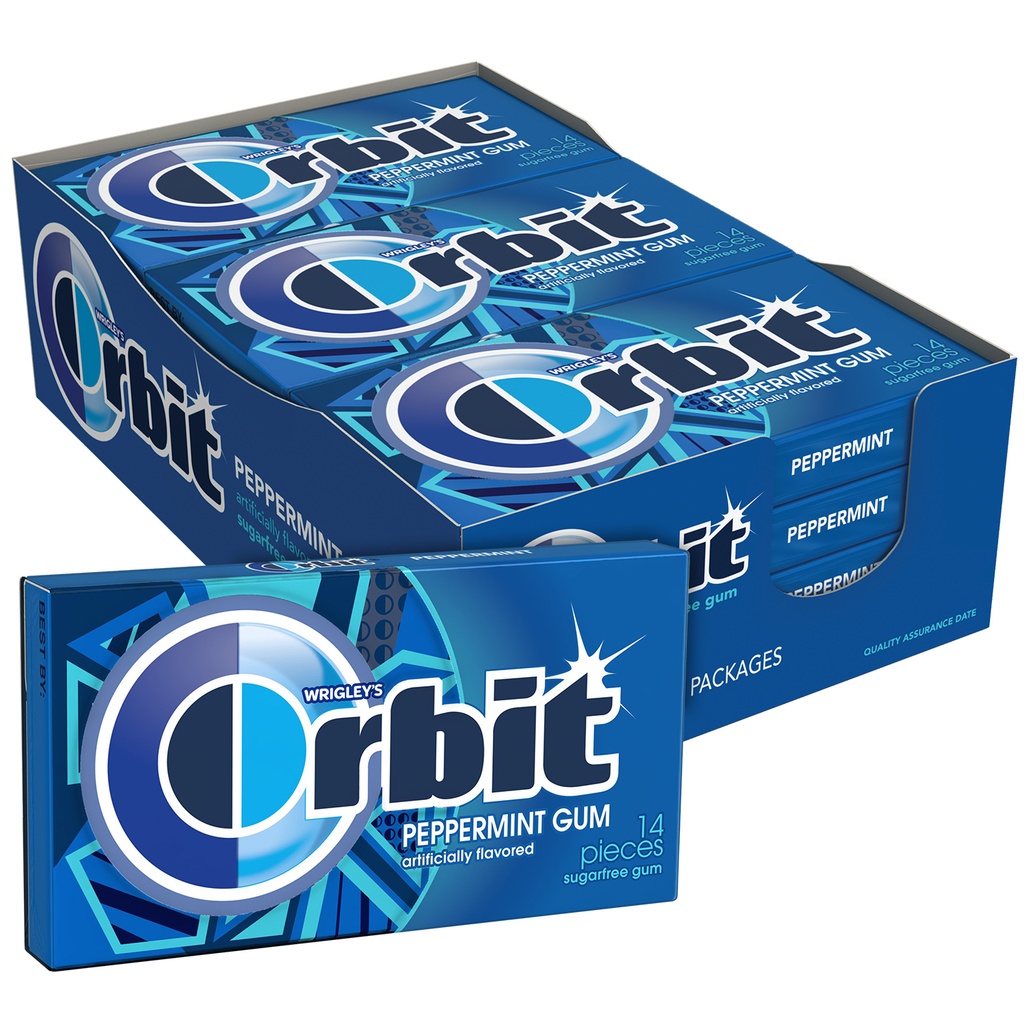 Orbit Peppermint 12/Box