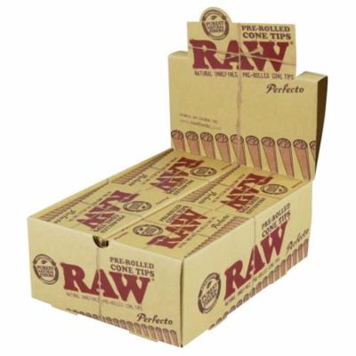 Raw Perfecto Pre Rolled Cone Tips 20ct