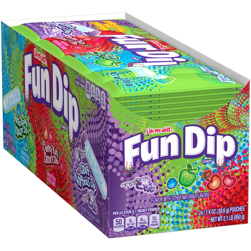 Fun Dipping Powdery Candy - Case of 24