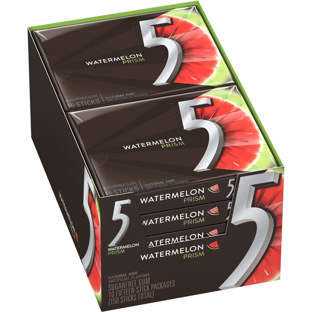 5 Gum Watermelon 