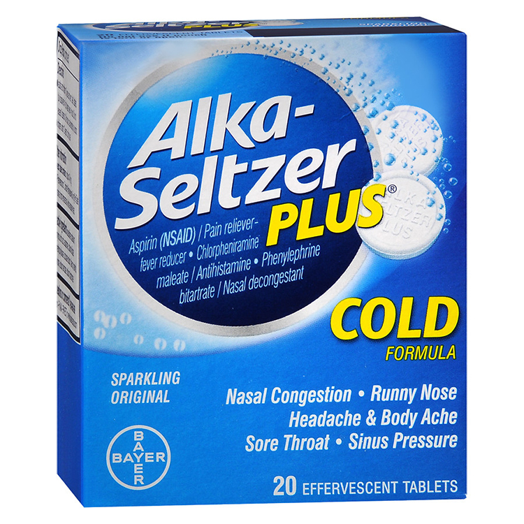 Alka Seltzer Plus 