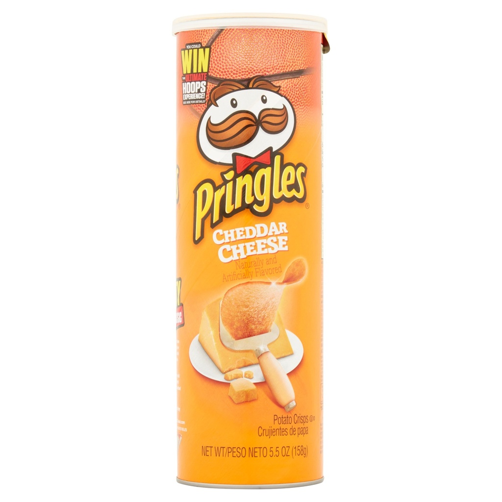 Pringles Cheddar Cheese Potato Crisps Chips - 5.5oz - 14 ct