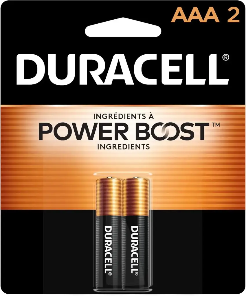 Duracell Coppertop AAA Batteries 2Pk/18 Cards