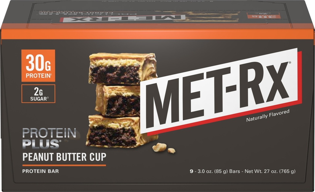 MET-Rx Peanut Butter Cup 9 Bars 