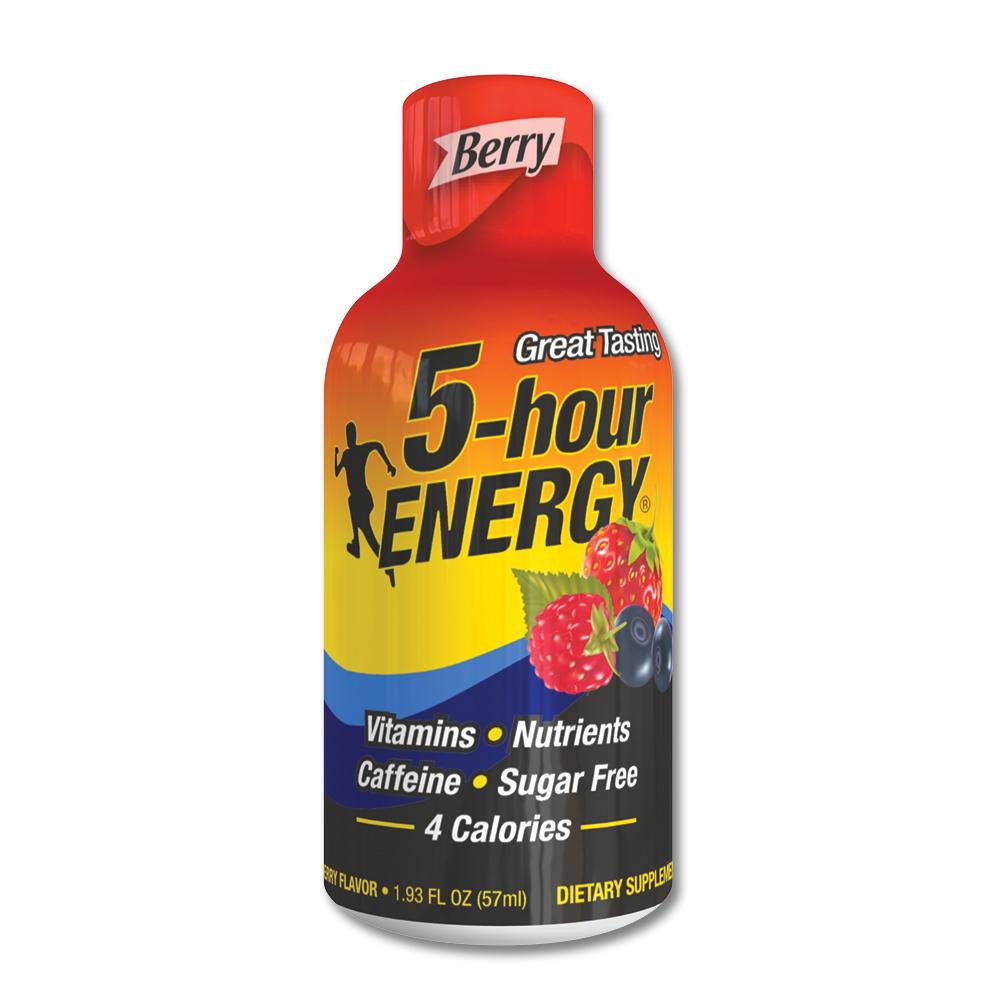 5-Hour Energy Drink Shot Extra Strength Berry 12 Ct