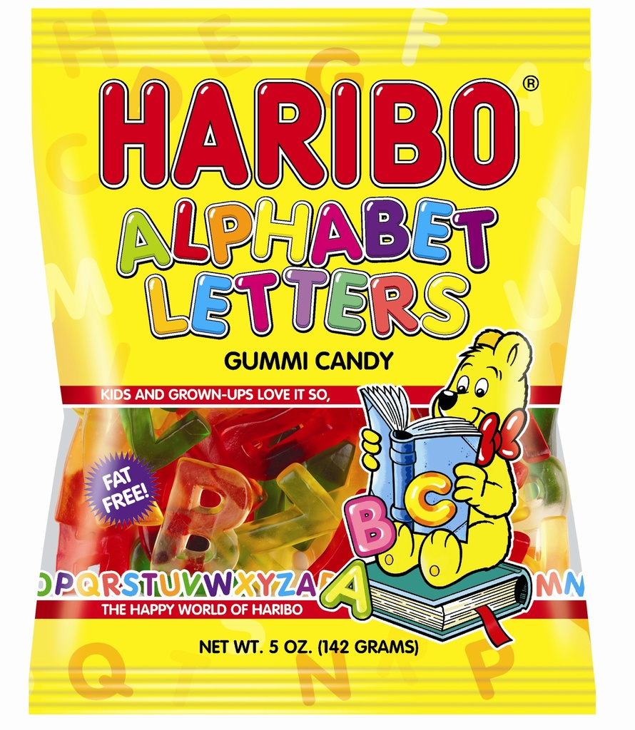 Haribo Alphabet Letters 12ct 