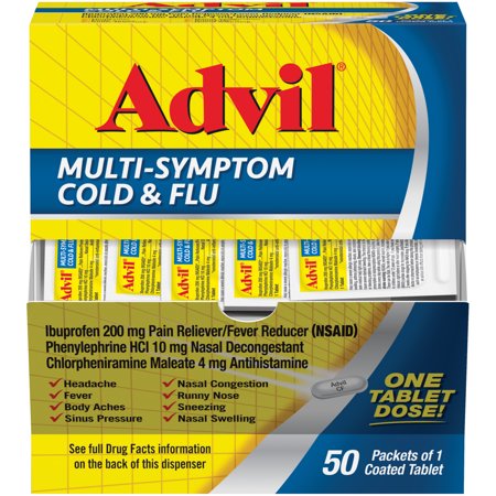 Advil Multi-Symptom Cold & Flu (50 Ct)