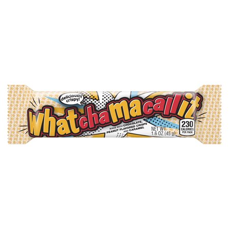 Whatchamacallit Candy Bars, 1.6 Oz, Pack of 36