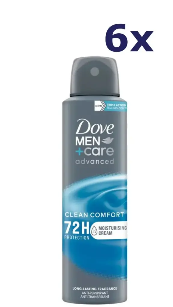 Dove Spray 150ml Clean Comfort