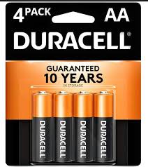 AA 4 Pack Batery 14 cards