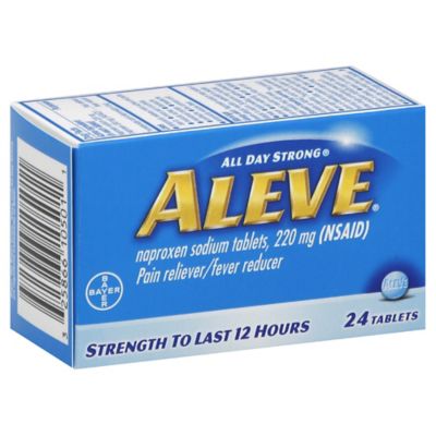 Aleve Pain Reliever/Fever Reducer Tablets - 24 Ct