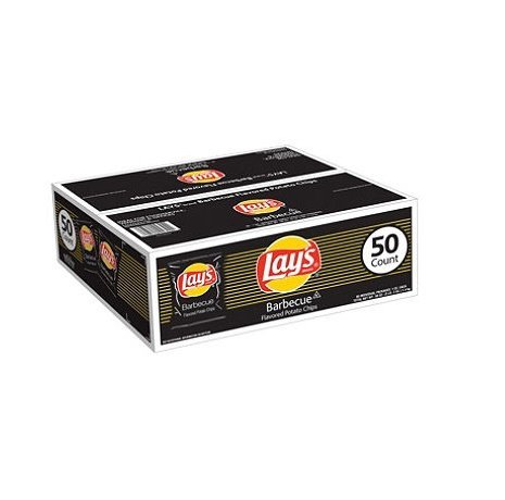 Lays Barbecue Potato Chips 1 Oz  50 Count Bags