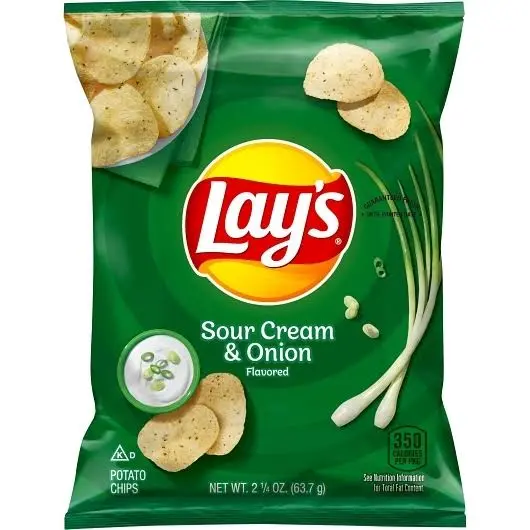 Lays Sour Cream Onion 24ct