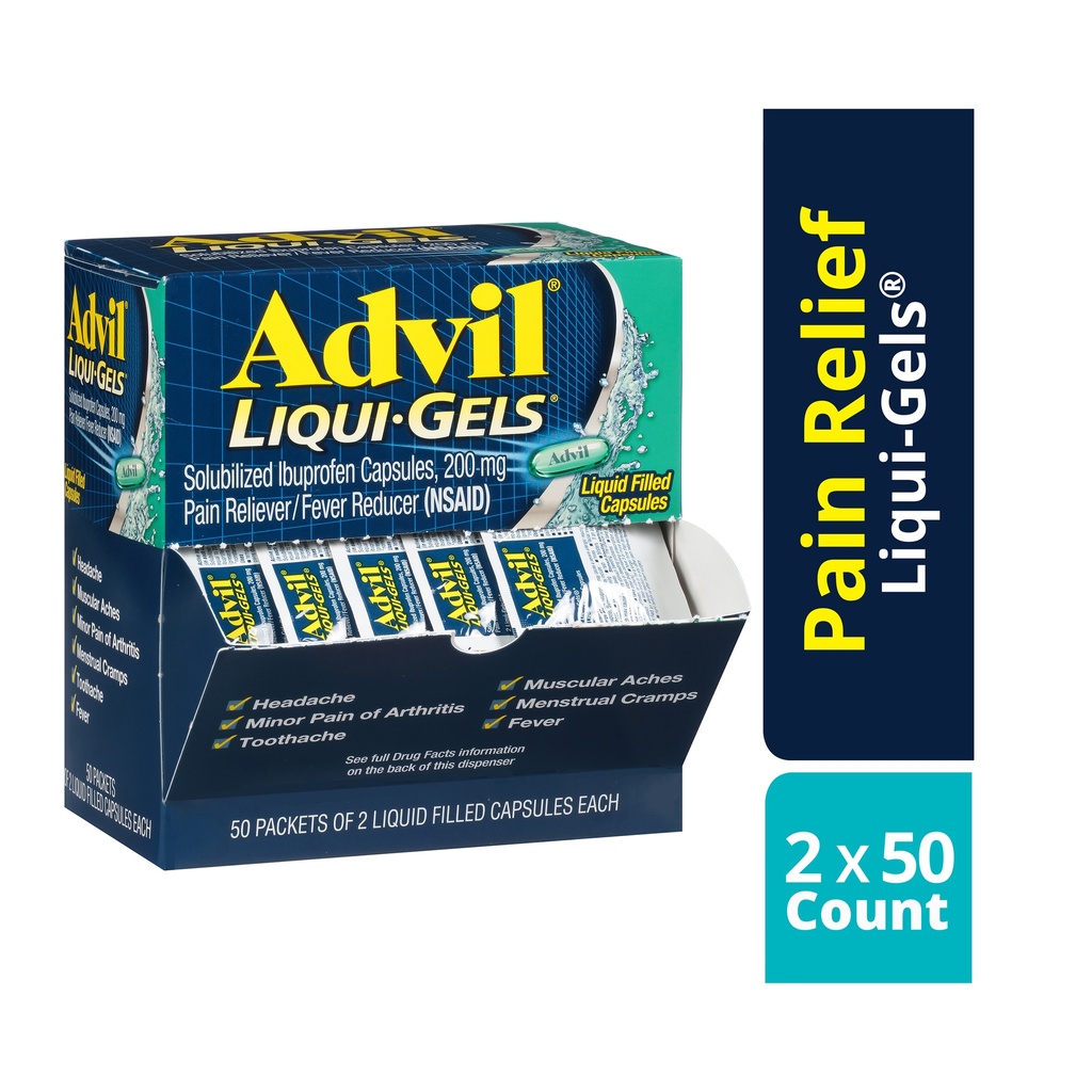 Advil Liquid Gel 50ct