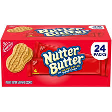  Nutter Butter Cookies (Pack of 24)