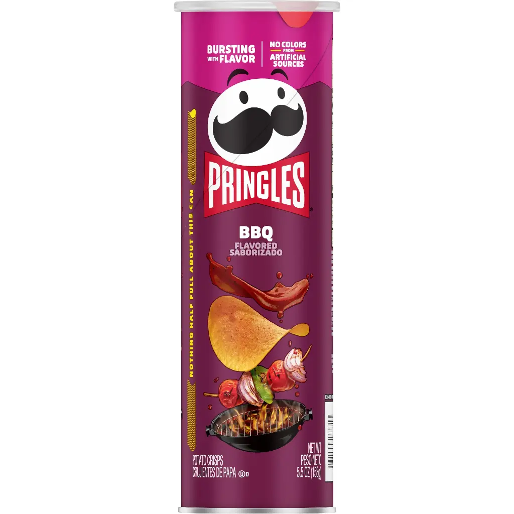 Pringles BBQ Potato Crisp 15ct