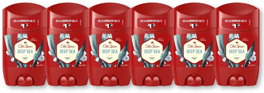 Old Spice Deep Sea Antyperspirant Sztyft 6 X 50ml
