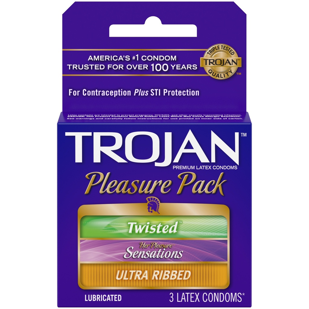 Trojan Pleasure PackTrojin Purple 6ct