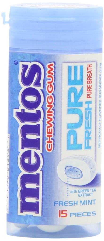 Mentos Gum Bottle Pure Spearami 10 Ct