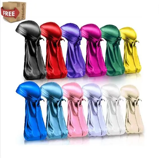 Silky Satin Durag assorted 12ct