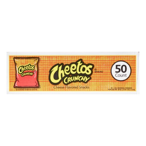 Cheetos Crunchy Cheese Flavored Snacks (50 - 
