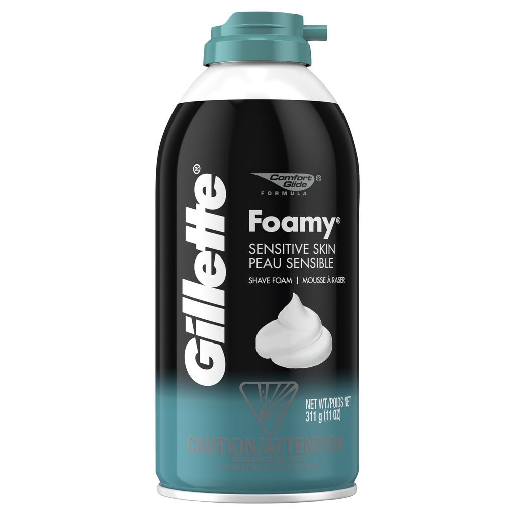 Gillette Foamy Sensitive Shave Foam 6ct