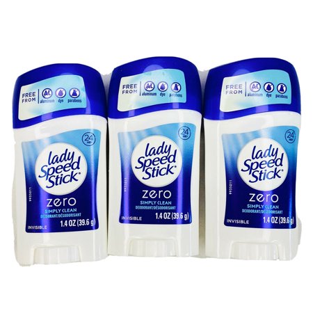 Lady Speed Stick ZERO Deodorant 6ct