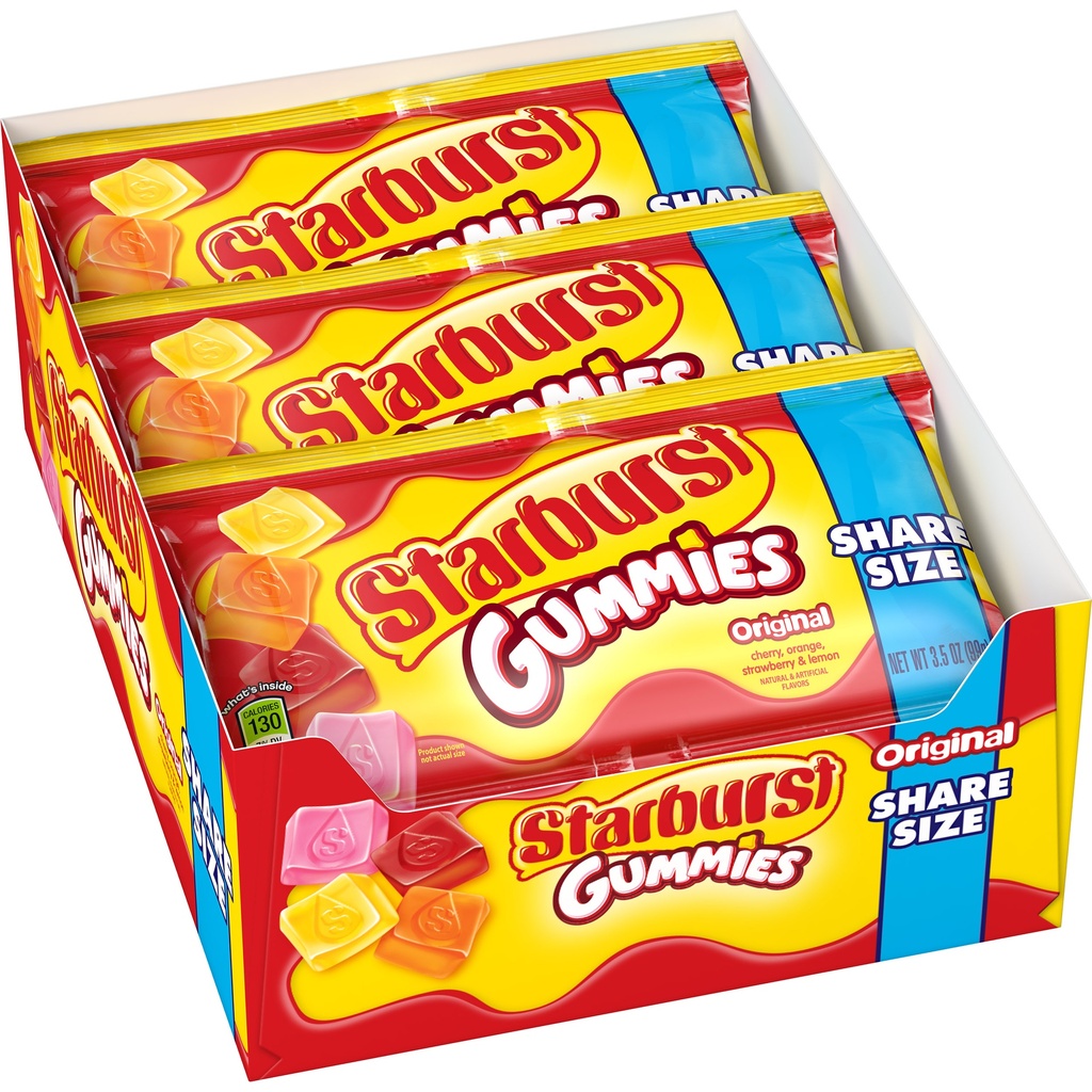 Starburst Gummies Candy Original 15ct