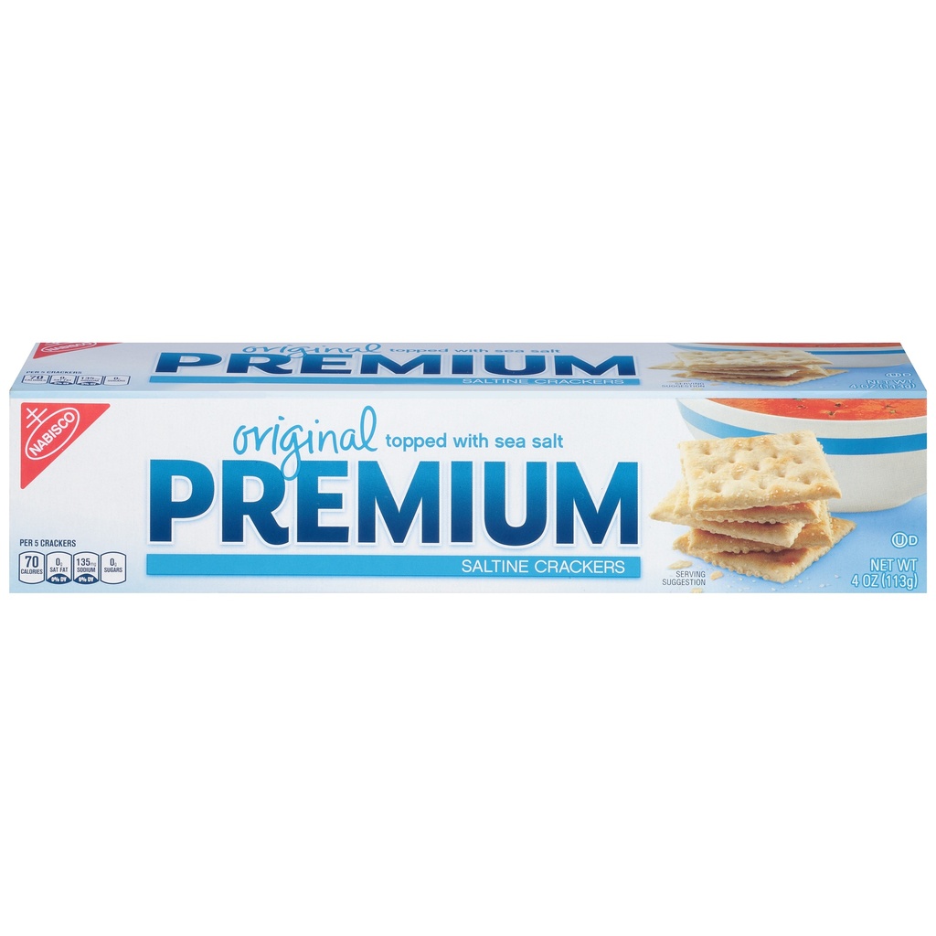 Premium Original Saltine Crackers 12ct