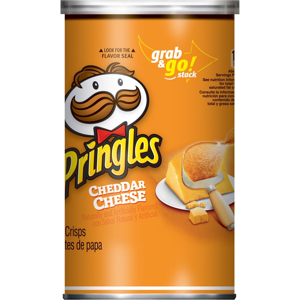 Pringles Chedder Medium 12pk