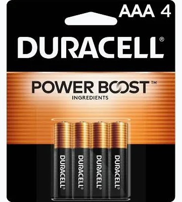 Duracel AAA 4PK