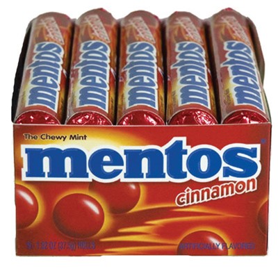 Mentos Cinnamon Singles - 15ct