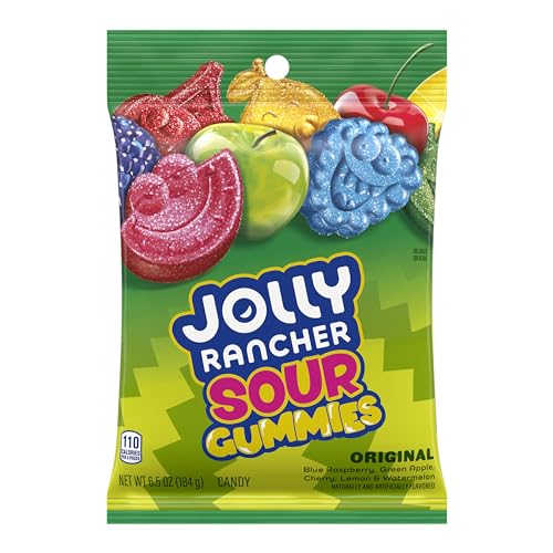 Jolly Rancher Gummies sours 6.5oz 12ct
