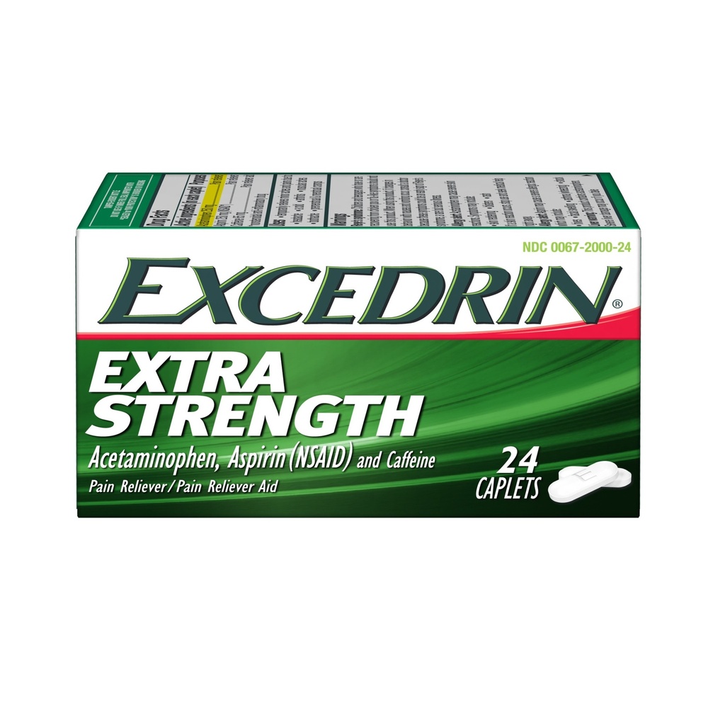 Excedrin Extra Strength Shakers 24ct