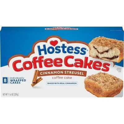 Hostess Coffee Cake 8ct