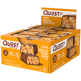 Quest Crispy Chocolate Peanut Butter  12ct