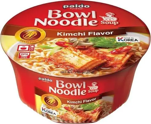 Paldo Bowl Noodle Kimichi 12ct