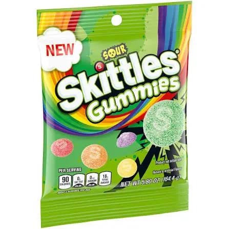 Skittles Gummies Sour