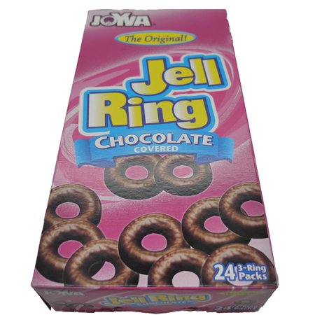 Jelly Ring Chocolate Raspberry 24ct