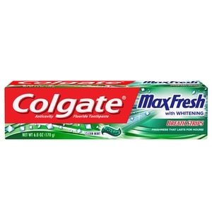 Colgate MaxFresh Clean Mint Toothpaste  6ct