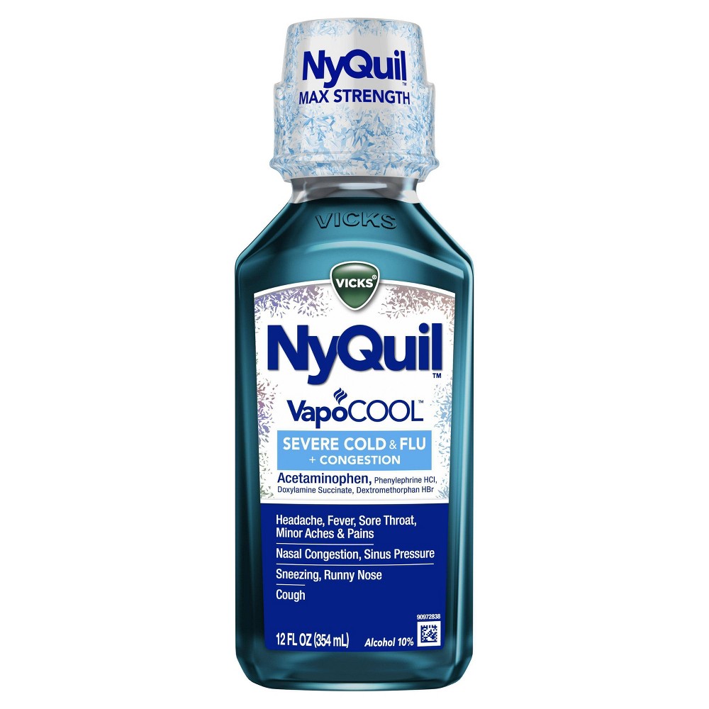 Nyquil Vapocool 12.0 Oz Max Strength